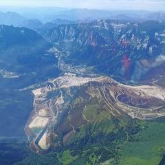 Verortung via Georeferenzierung der Kamera: Aufgenommen in der Nähe von Gai, 8793, Österreich in 3100 Meter